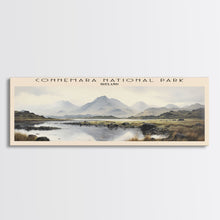 Cargar imagen en el visor de la galería, Connemara National Park Travel Print Wall Art, Travel Poster Print, Retro Style COUNTRY Home Decor, Wall Hanging, Travel Gift Idea, Unique Metal Art