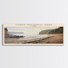 Carregar imagem no visualizador da galeria, Fundy National Park Travel Poster Print, Framed Canvas Wall Art, Metal Wall Art, COUNTRY art, Gift For Him, Travel Wall Art, Travel Lover Gift