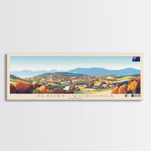 Carregar imagem no visualizador da galeria, Alexandria, Egypt Panoramic Travel Poster Canvas Print, Alexandria, Egypt Painting, Egypt Art, Alexandria Panoramic Travel Art, Travel Painting