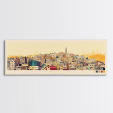 Load image into Gallery viewer, Andulo, Angola Travel Poster Panoramic Canvas Print, Andulo, Angola Painting, Angola Art, Andulo Travel Art, Guest Room Painting