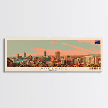 Carregar imagem no visualizador da galeria, Adelaide, Australia Panoramic Canvas Print, Adelaide, Australia Painting, Australia Art, Adelaide Travel Poster, Travel Art, Guest Room Painting