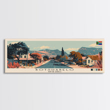 Load image into Gallery viewer, Botshabelo, South Africa Panoramic Canvas Print, Botshabelo, South Africa Painting, South Africa Art, Botshabelo Travel Poster, Travel Art, Guest Room Painting