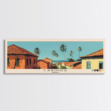Carregar imagem no visualizador da galeria, Cabinda, Angola Panoramic Canvas Print, Cabinda, Angola Painting, Angola Art, Cabinda Travel Poster, Travel Art, Vacation Gift