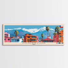 Cargar imagen en el visor de la galería, Concepcion, Chile Panoramic Canvas Print, Concepcion, Chile Painting, Chile Art, Concepcion Travel Poster, Travel Art, Living Room Painting
