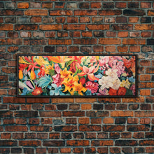 Carregar imagem no visualizador da galeria, Cabin In The Woods, Lakehouse Decor, Framed Canvas Print, Fall Decor, Autumn Art, Home Decor, Gift Idea, Living Room Wall Art