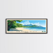 Carregar imagem no visualizador da galeria, Air Manis Beach, Indonesia Panoramic Beach Print, Vacation Gift, Indonesia Wall Art, Framed Canvas Print, Framed Beach Painting