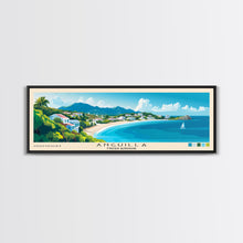 Load image into Gallery viewer, Anguilla, United Kingdom Panoramic Print, Vacation Gift, United Kingdom Wall Art, Vacation Wall Art, Vacatation Memories, Beach Decor, Beach Or Lakehouse Art
