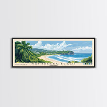 Load image into Gallery viewer, Bathsheba Beach, Barbados Panoramic Print, Vacation Gift, Barbados Wall Art, Beach Painting, Beach Decor, Beach Or Lakehouse Art