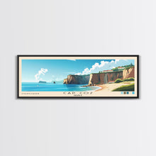 Carregar imagem no visualizador da galeria, Cap Coz, France Panoramic Print, Vacation Gift, France Wall Art, Beach Painting, Beach Decor, Large Wall Art, Wood Frame Art