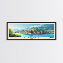 Cargar imagen en el visor de la galería, Changdao, China Panoramic Print, Vacation Gift, China Wall Art, Vacation Wall Art, Vacatation Memories, Beach Decor, Beach Or Lakehouse Art