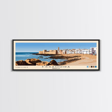 Load image into Gallery viewer, Essaouira, Morocco Panoramic Print, Vacation Gift, Morocco Wall Art, Vacation Wall Art, Vacatation Memories, Beach Decor, Beach Or Lakehouse Art