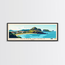 Carregar imagem no visualizador da galeria, Glénan Islands, France Panoramic Print, Vacation Gift, France Wall Art, Vacation Wall Art, Vacatation Memories, Beach Decor, Beach Or Lakehouse Art
