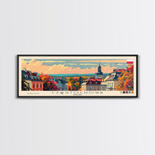 Load image into Gallery viewer, Czestochowa Poland Travel Art, City Art, Framed Canvas Print or Metal Wall Art, Europe Travel Poster, Panoramic Wall Art, Extra Wide Wall Art