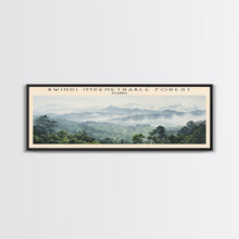 Carregar imagem no visualizador da galeria, Bwindi Impenetrable Forest Wall Art Travel Poster Print, Gift For Travel Lover, Vacation Gift, COUNTRY Wall Art, Home Decor, Original Art