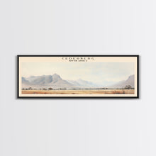 Cargar imagen en el visor de la galería, Cederberg COUNTRY Travel Poster Print, Framed Canvas Print, COUNTRY Travel Art, Wood Framed Art, Wall Hanging, Home Decor