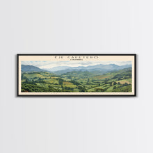Load image into Gallery viewer, Eje Cafetero COUNTRY Travel Poster Print, Framed Canvas Print, COUNTRY Travel Art, Wood Framed Art, Wall Hanging, Home Decor