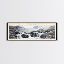 Carregar imagem no visualizador da galeria, Fairy Pools, Isle of Skye Wall Art Travel Poster Print, Gift For Travel Lover, Vacation Gift, COUNTRY Wall Art, Home Decor, Original Art
