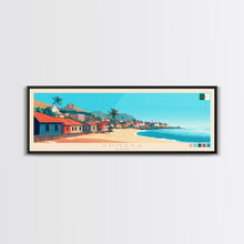 Load image into Gallery viewer, Annaba, Algeria Travel Poster Panoramic Canvas Print, Annaba, Algeria Painting, Algeria Art, Annaba Travel Art, Guest Room Painting