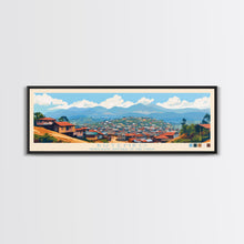 Carregar imagem no visualizador da galeria, Butembo, Congo Panoramic Travel Poster Canvas Print, Butembo, Congo Painting, Congo Art, Butembo Panoramic Travel Art, Travel Painting
