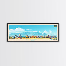 Load image into Gallery viewer, El-Obeid, Sudan Travel Poster Panoramic Canvas Print, El-Obeid, Sudan Painting, Sudan Art, El-Obeid Travel Art, Guest Room Painting