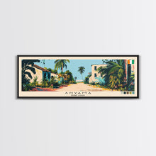Load image into Gallery viewer, Anyama, Ivory Coast Panoramic Canvas Print, Anyama, Ivory Coast Painting, Ivory Coast Art, Anyama Travel Poster, Travel Art, Guest Room Painting