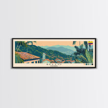 Load image into Gallery viewer, Bello, Colombia Panoramic Canvas Print, Bello, Colombia Painting, Colombia Art, Bello Travel Poster, Travel Art, Living Room Painting