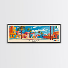 Load image into Gallery viewer, Biskra, Algeria Panoramic Canvas Print, Biskra, Algeria Painting, Algeria Art, Biskra Travel Poster, Travel Art, Living Room Painting