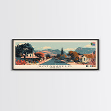 Load image into Gallery viewer, Botshabelo, South Africa Panoramic Canvas Print, Botshabelo, South Africa Painting, South Africa Art, Botshabelo Travel Poster, Travel Art, Guest Room Painting