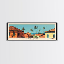 Carregar imagem no visualizador da galeria, Cabinda, Angola Panoramic Canvas Print, Cabinda, Angola Painting, Angola Art, Cabinda Travel Poster, Travel Art, Vacation Gift
