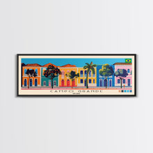 Carregar imagem no visualizador da galeria, Campo Grande, Brazil Panoramic Canvas Print, Campo Grande, Brazil Painting, Brazil Art, Campo Grande Travel Poster, Travel Art, Guest Room Painting
