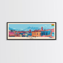 Load image into Gallery viewer, Cobija, Bolivia Panoramic Canvas Print, Cobija, Bolivia Painting, Bolivia Art, Cobija Travel Poster, Travel Art, Vacation Gift