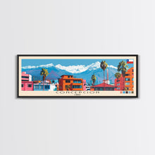 Cargar imagen en el visor de la galería, Concepcion, Chile Panoramic Canvas Print, Concepcion, Chile Painting, Chile Art, Concepcion Travel Poster, Travel Art, Living Room Painting