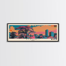 Load image into Gallery viewer, Eldoret, Kenya Panoramic Canvas Print, Eldoret, Kenya Painting, Kenya Art, Eldoret Travel Poster, Travel Art, Guest Room Painting