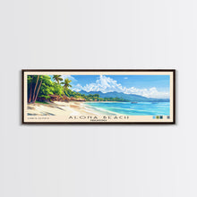 Load image into Gallery viewer, Alona Beach, Philippines Panoramic Print, Vacation Gift, Philippines Wall Art, Vacation Wall Art, Vacatation Memories, Beach Decor, Beach Or Lakehouse Art