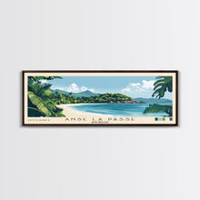 Load image into Gallery viewer, Anse La Passe, Seychelles Panoramic Print, Vacation Gift, Seychelles Wall Art, Beach Painting, Beach Decor, Beach Or Lakehouse Art
