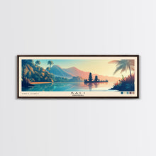 Carregar imagem no visualizador da galeria, Bali, Indonesia Panoramic Print, Vacation Gift, Indonesia Wall Art, Beach Painting, Beach Decor, Beach Or Lakehouse Art