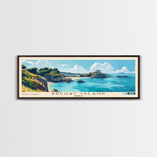 Load image into Gallery viewer, Bréhat Island, France Panoramic Print, Vacation Gift, France Wall Art, Vacation Wall Art, Vacatation Memories, Beach Decor, Beach Or Lakehouse Art