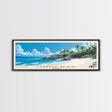 Carregar imagem no visualizador da galeria, Cabbage Beach, Bahamas Panoramic Beach Print, Vacation Gift, Bahamas Wall Art, Beach Painting, Beach Decor, Beach Painting