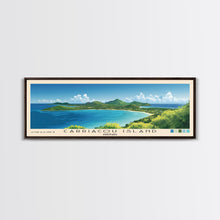 Cargar imagen en el visor de la galería, Carriacou Island, Grenada Panoramic Print, Vacation Gift, Grenada Wall Art, Vacation Wall Art, Vacatation Memories, Beach Decor, Beach Or Lakehouse Art