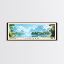 Cargar imagen en el visor de la galería, Côn Đảo, Vietnam Panoramic Beach Print, Vacation Gift, Vietnam Wall Art, Beach Painting, Beach Decor, Beach Painting