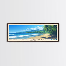 Load image into Gallery viewer, Dominical Beach, Costa Rica Panoramic Print, Vacation Gift, Costa Rica Wall Art, Vacation Wall Art, Vacatation Memories, Beach Decor, Beach Or Lakehouse Art