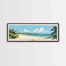 Load image into Gallery viewer, Eleuthera Island, Bahamas Panoramic Beach Print, Vacation Gift, Bahamas Wall Art, Beach Painting, Beach Decor, Beach Painting