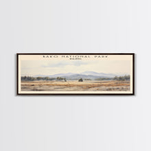 Carregar imagem no visualizador da galeria, Bako National Park Travel Poster Print, Framed Canvas Wall Art, Metal Wall Art, Malaysia art, Gift For Him, Travel Wall Art, Travel Lover Gift