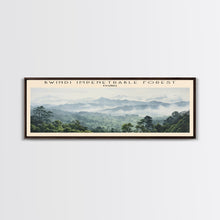 Carregar imagem no visualizador da galeria, Bwindi Impenetrable Forest Wall Art Travel Poster Print, Gift For Travel Lover, Vacation Gift, COUNTRY Wall Art, Home Decor, Original Art