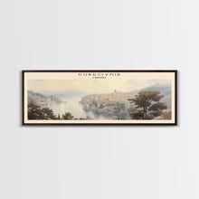 Load image into Gallery viewer, Dubrovnik COUNTRY | Framed Travel Poster Canvas Print | Trendy Wall Art | Watercolor Painting | Living Room Art | Unique Art