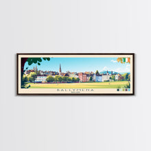 Carregar imagem no visualizador da galeria, Ballymena, Ireland Travel Poster Panoramic Canvas Print, Ballymena, Ireland Painting, Ireland Art, Ballymena Travel Art, Guest Room Painting