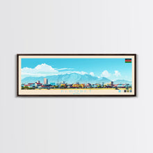 Load image into Gallery viewer, El-Obeid, Sudan Travel Poster Panoramic Canvas Print, El-Obeid, Sudan Painting, Sudan Art, El-Obeid Travel Art, Guest Room Painting