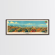 Carregar imagem no visualizador da galeria, Adama, Ethiopia Panoramic Canvas Print, Adama, Ethiopia Painting, Ethiopia Art, Adama Travel Poster, Travel Art, Vacation Gift