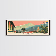 Load image into Gallery viewer, Ambato, Ecuador Panoramic Canvas Print, Ambato, Ecuador Painting, Ecuador Art, Ambato Travel Poster, Travel Art, Housewarming Gift