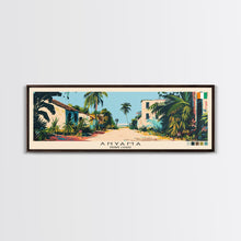 Load image into Gallery viewer, Anyama, Ivory Coast Panoramic Canvas Print, Anyama, Ivory Coast Painting, Ivory Coast Art, Anyama Travel Poster, Travel Art, Guest Room Painting